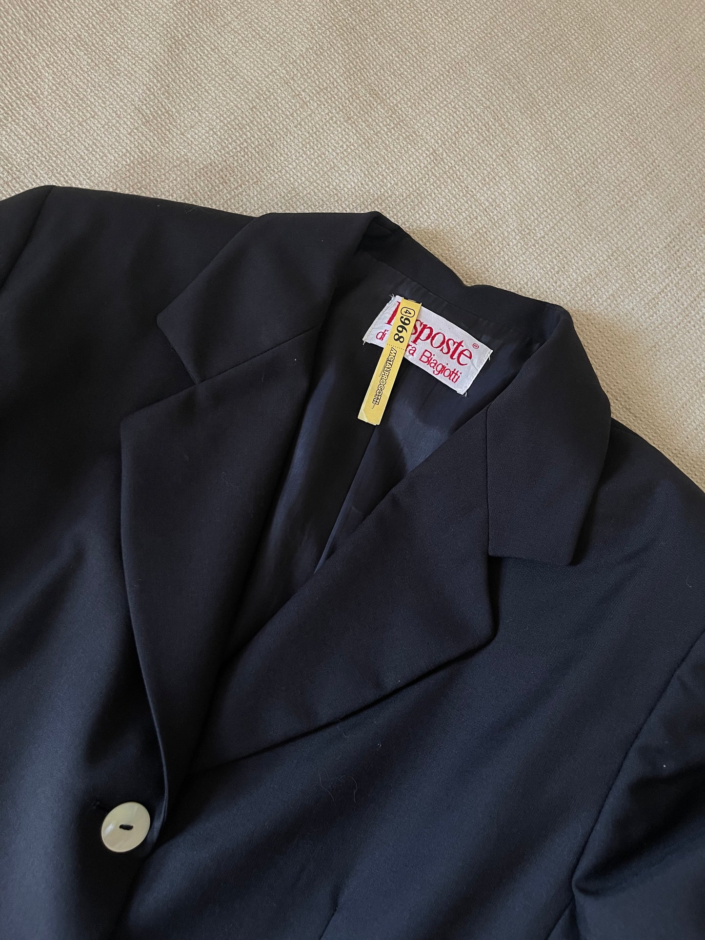 Laura Biagiotti deep blue blazer