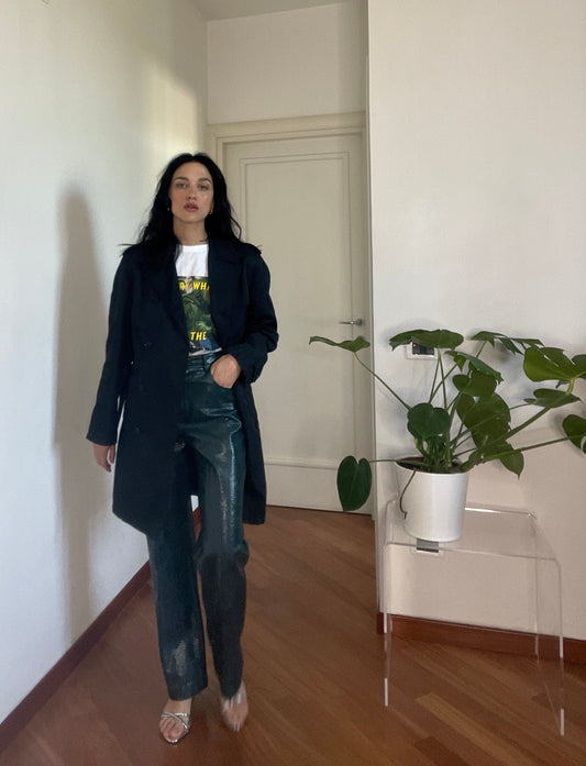 Prada nylon trench coat