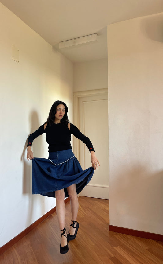 Necessaria denim skirt