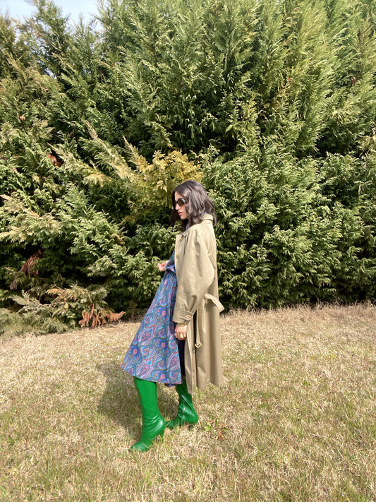 Cold spring trenchcoat