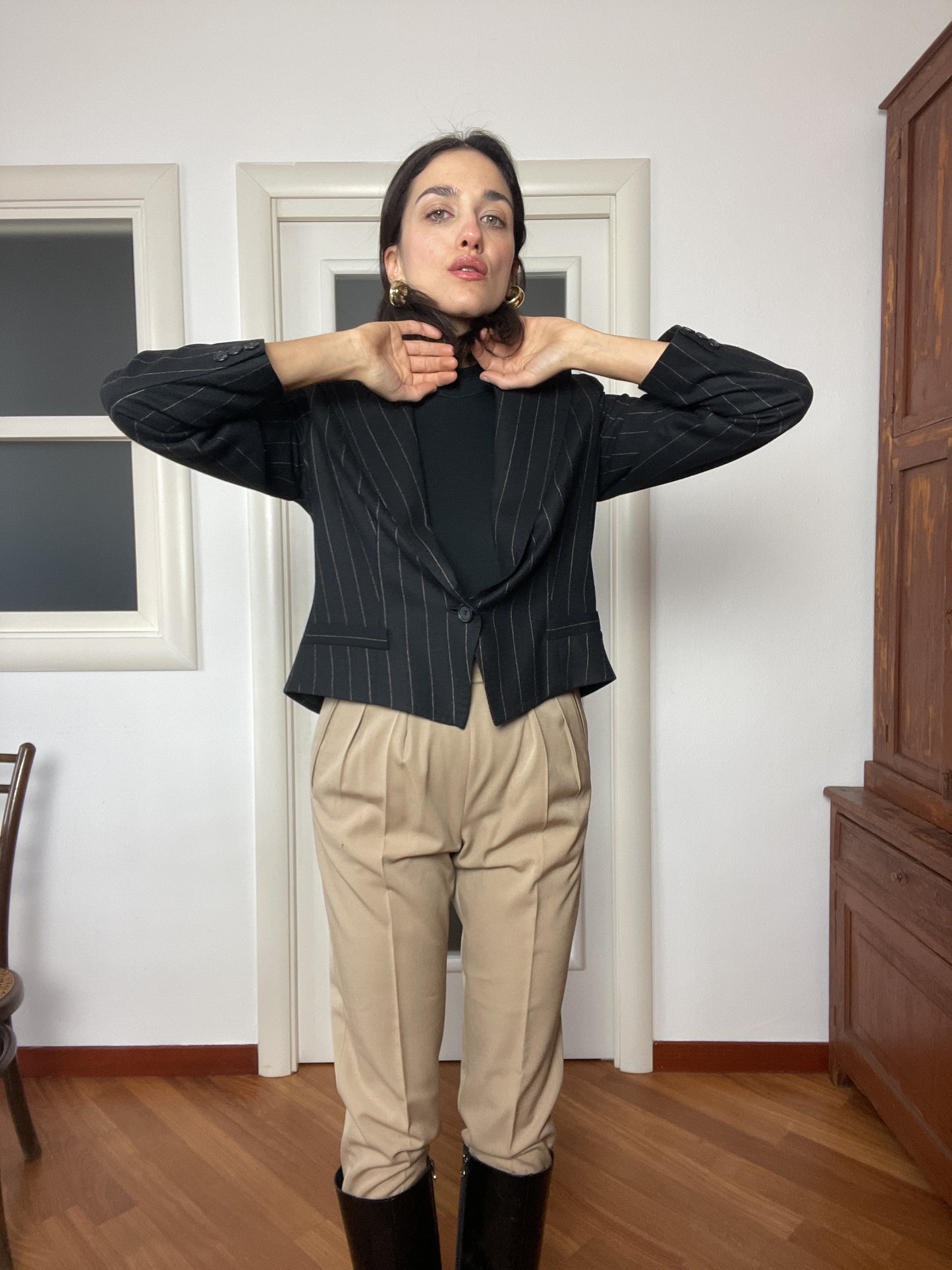 Max Mara wool spencer jacket