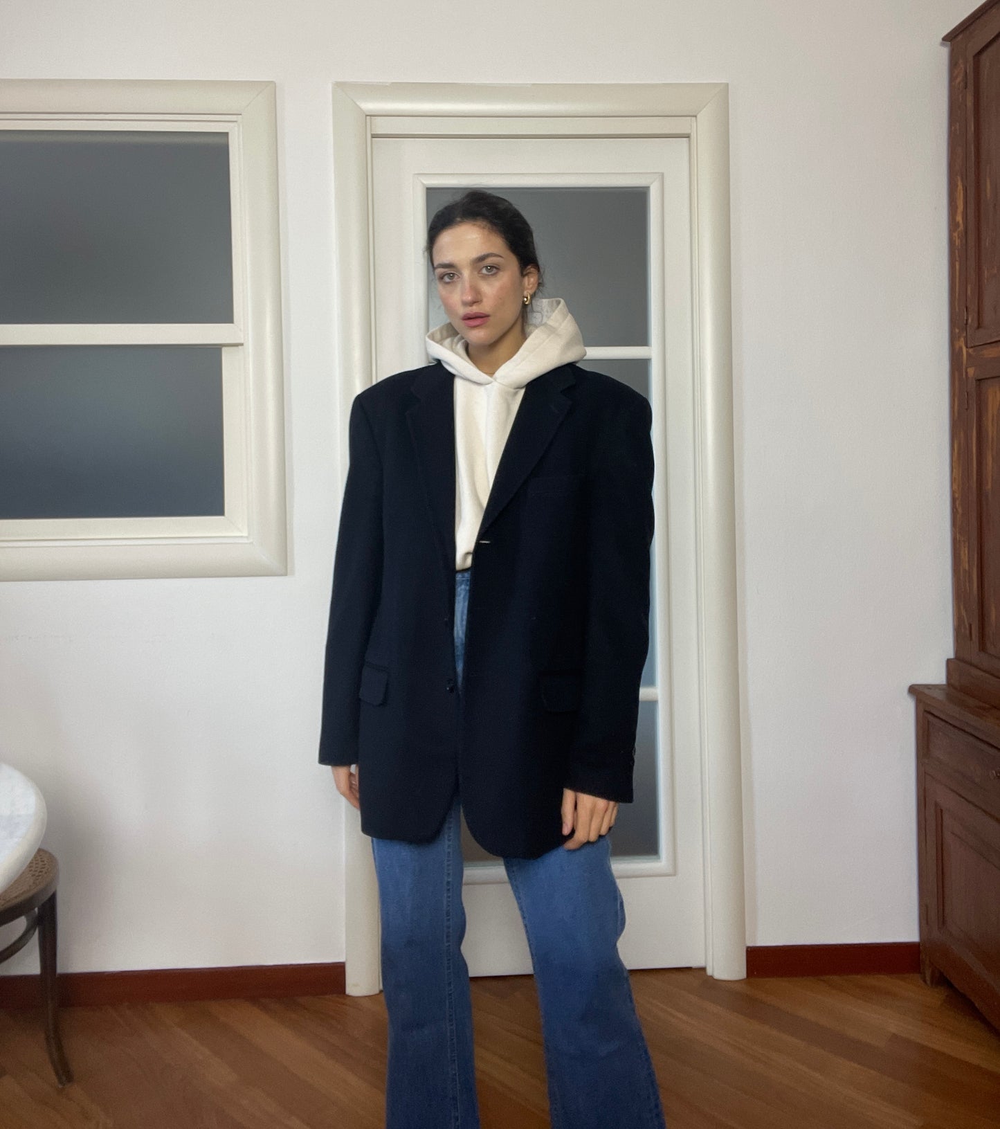 Never enough deep blue blazer