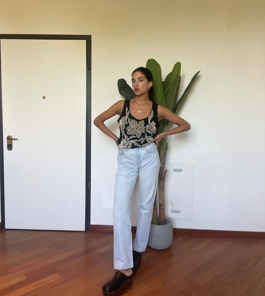 Luisa Spagnoli sparkling top