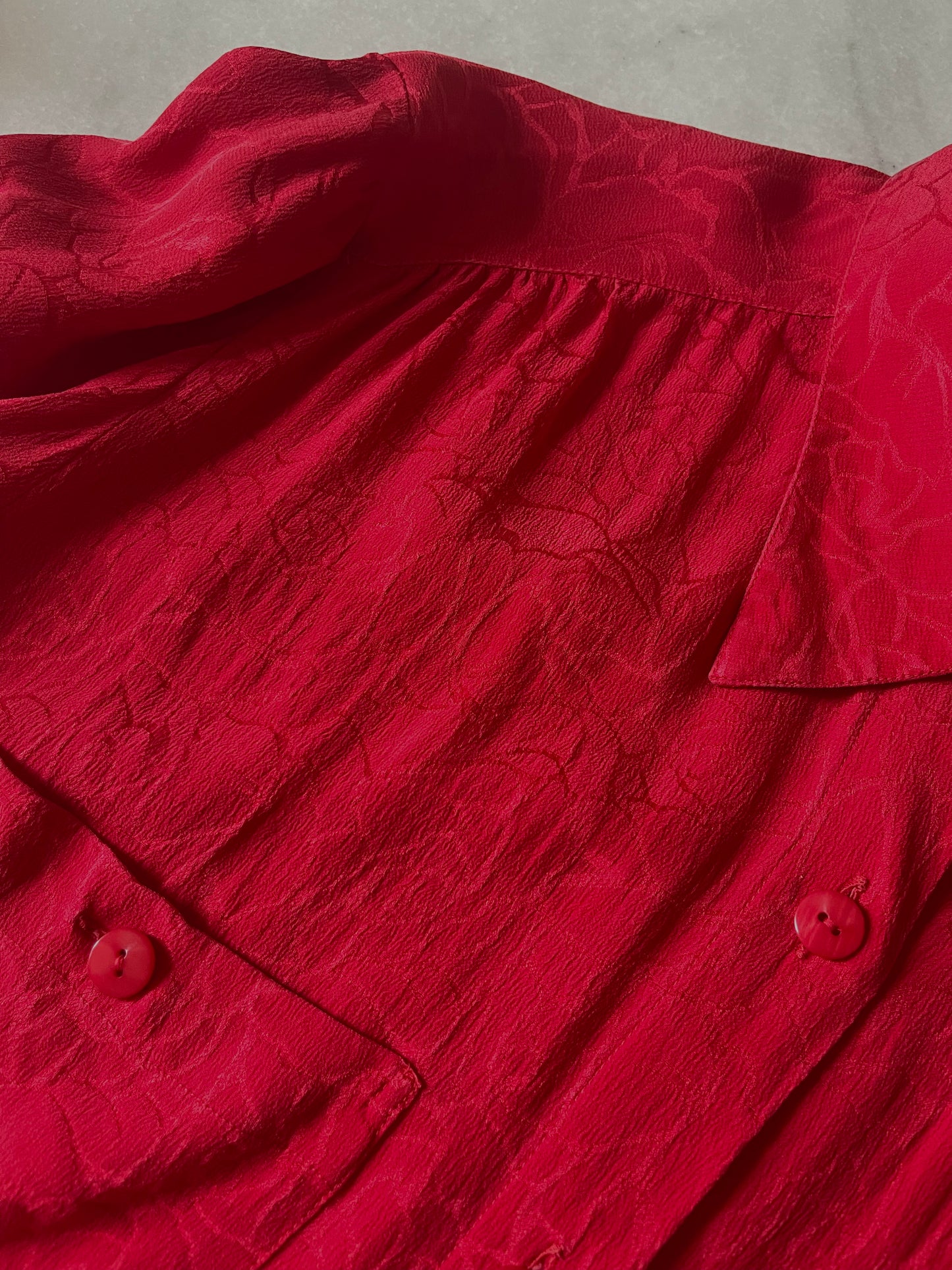 Valentino jacquard silk shirt