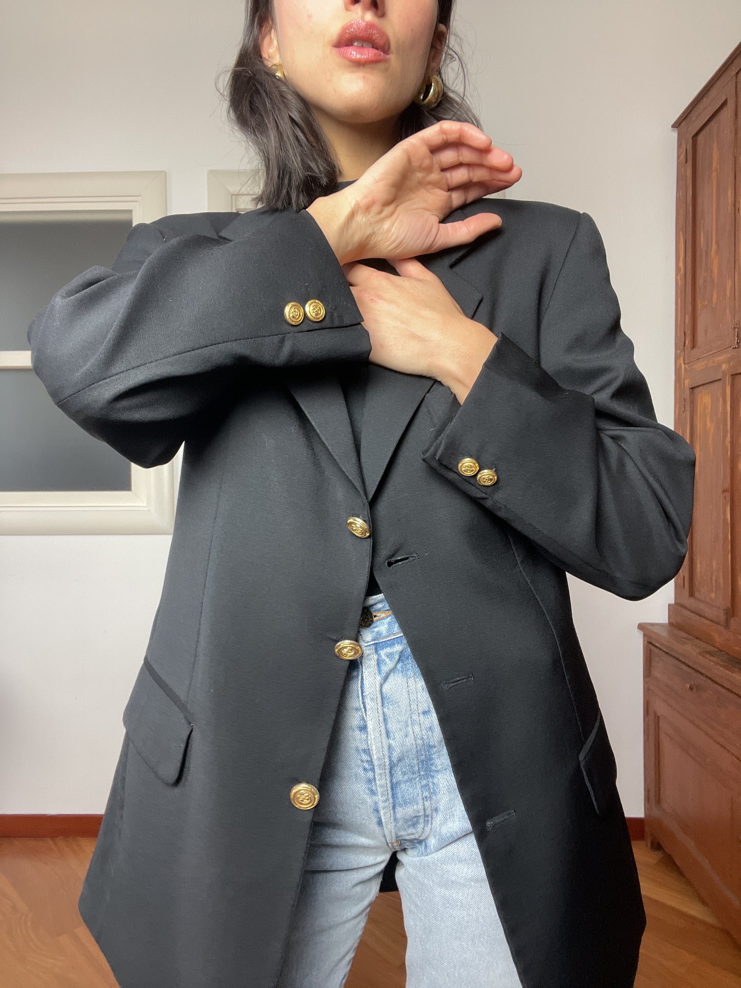 The black & gold Blazer