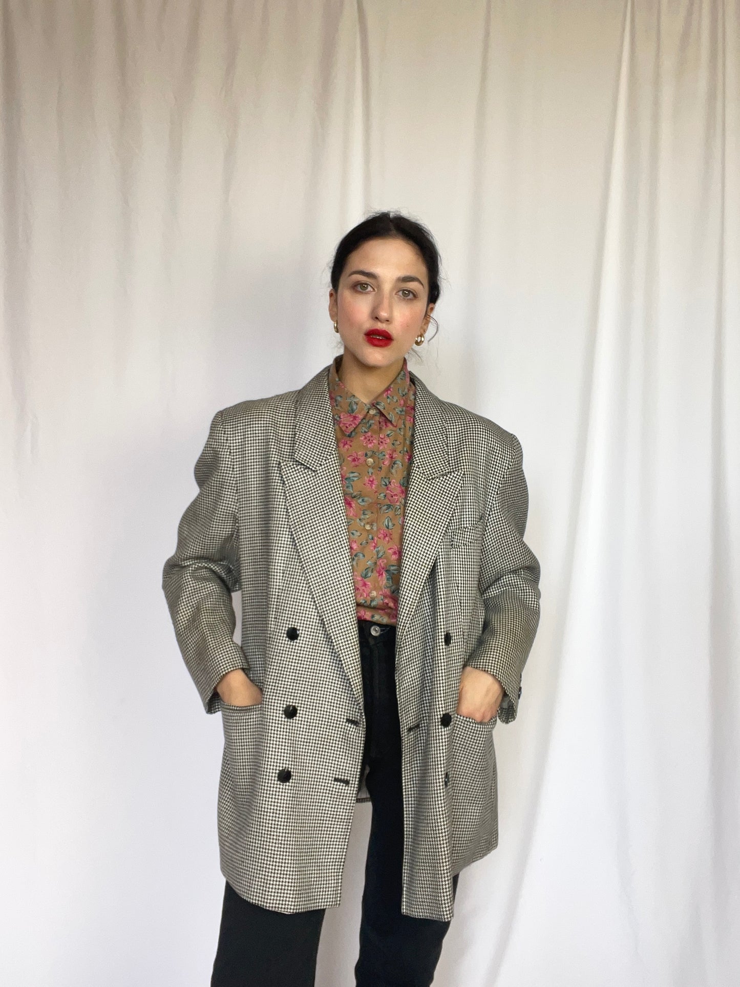 Pied de poule indispensabile blazer