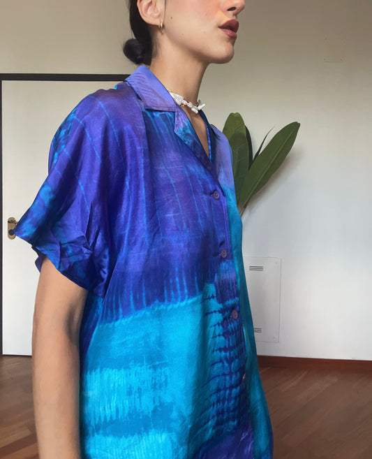 Come il mare-silk shirt