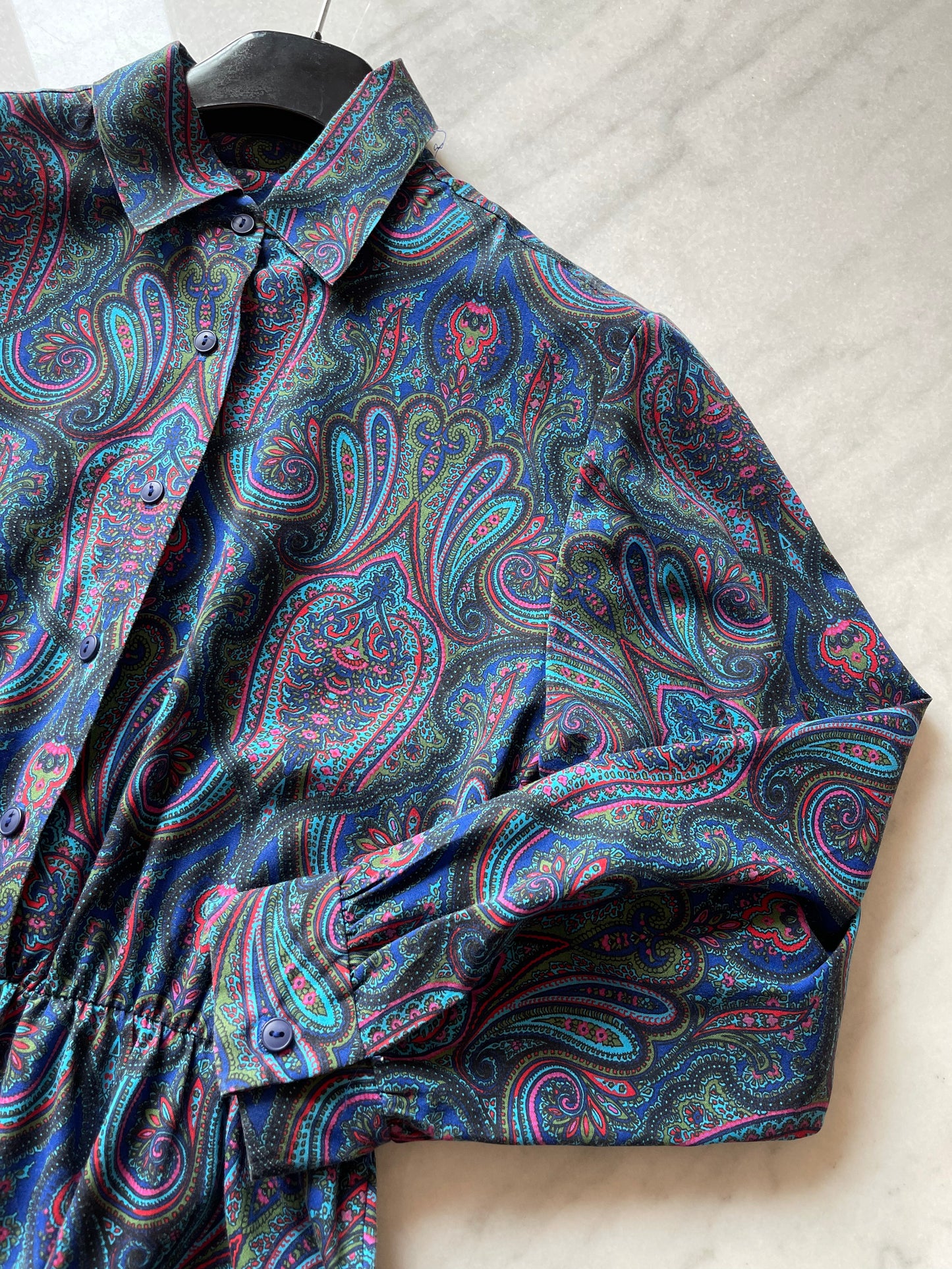 Paisley cotton dress