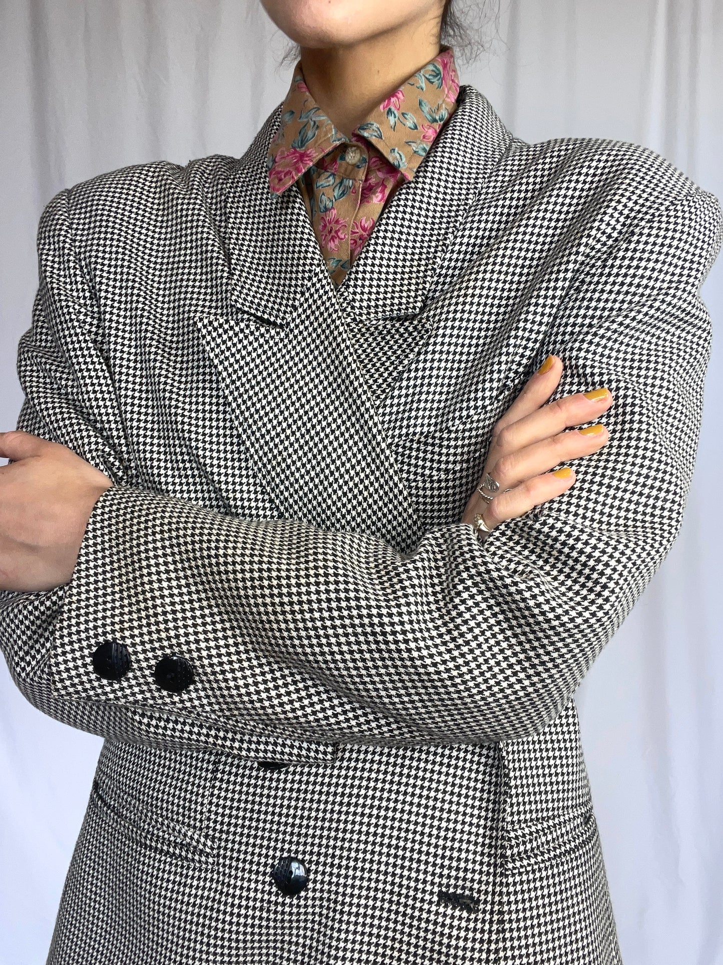 Pied de poule indispensabile blazer