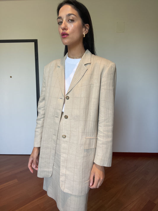 Max Mara linen suit