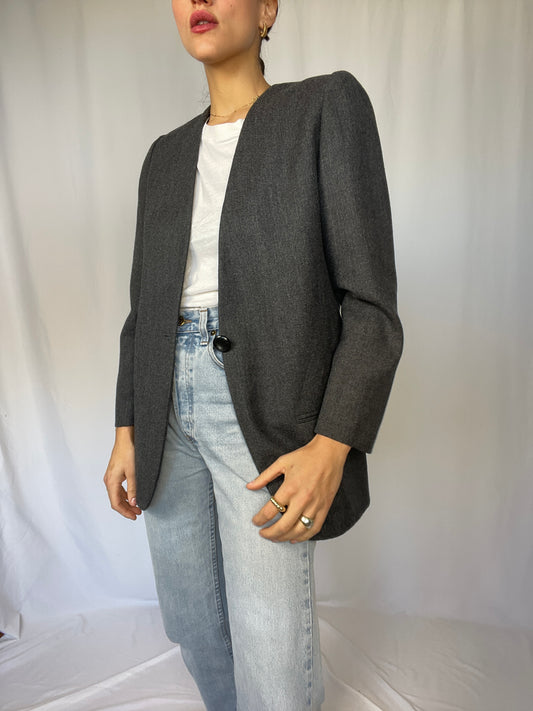 Luisa Spagnoli grey blazer