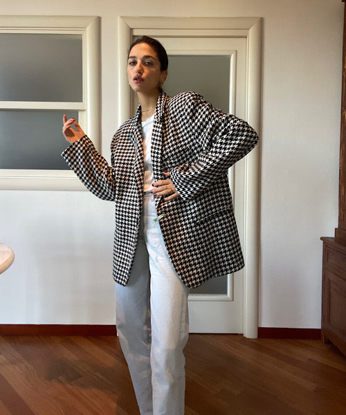 The big pied de poule blazer