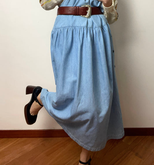 Denim dress