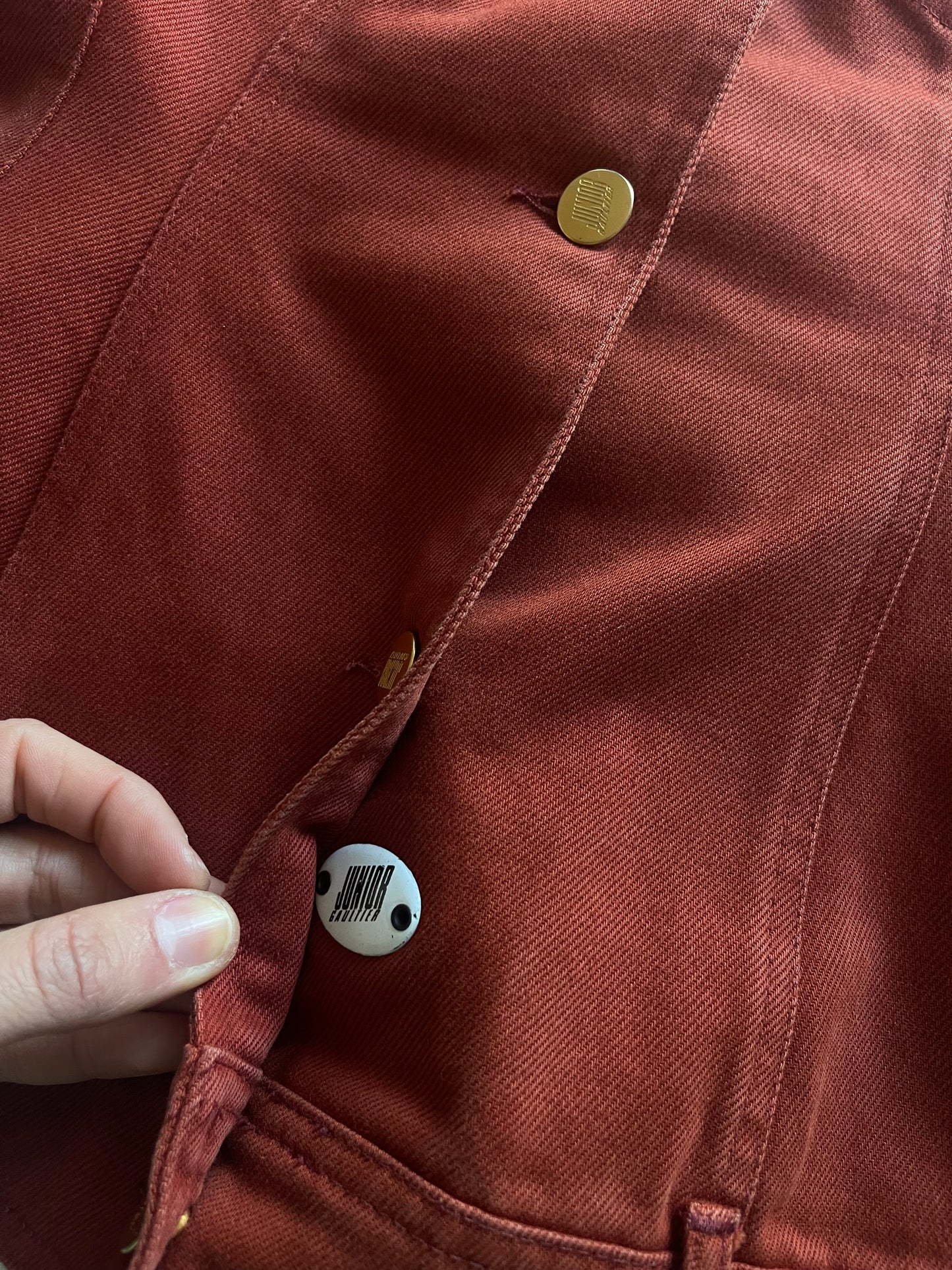 Junior GAULTIER-not ordinary denim jacket