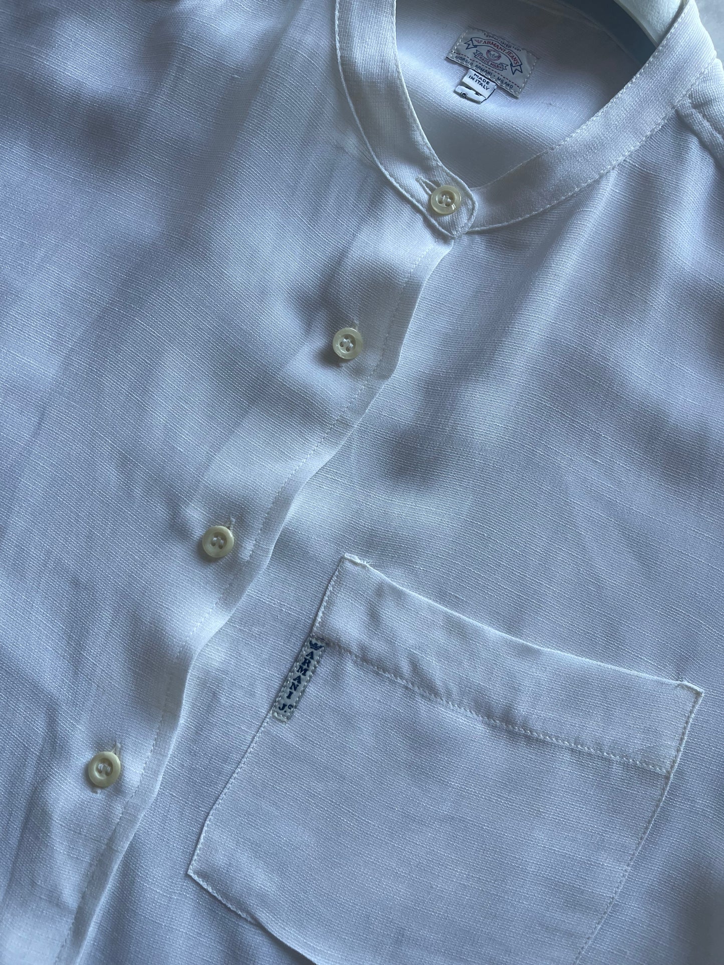 White shirt by Armani Jeans