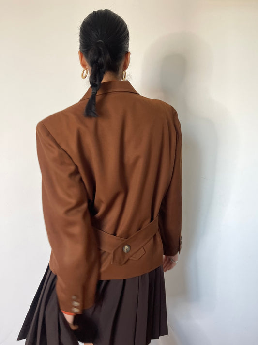 Luisa spagnoli - giacca caramello