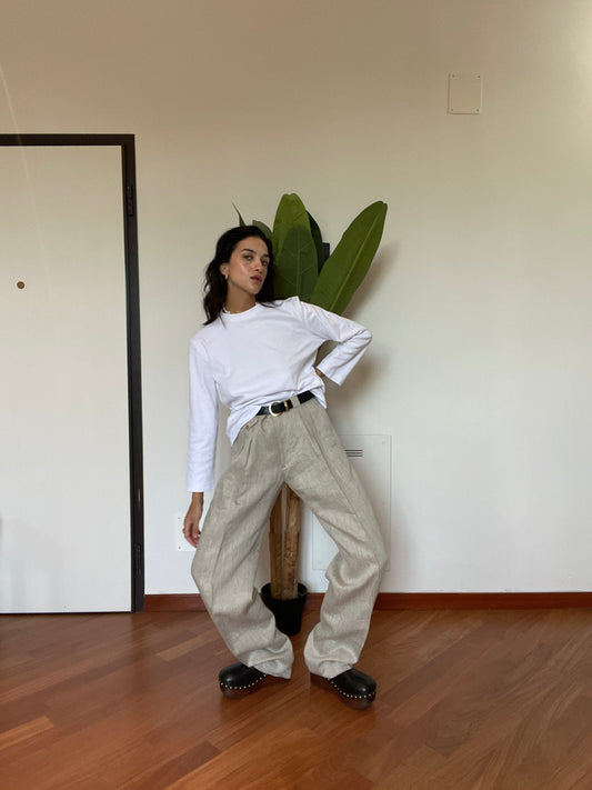 New from deadstock, linen pants