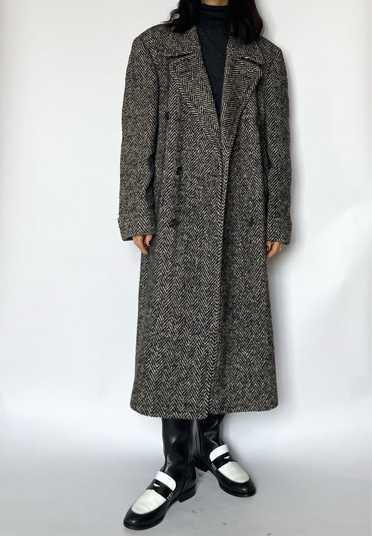 Valentino Herringbone coat