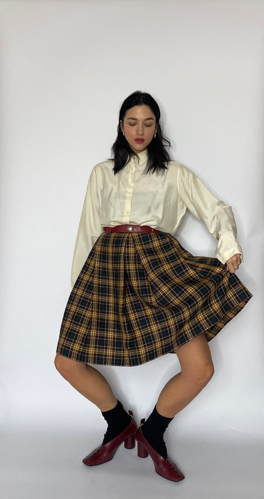 Cute tartan skirt