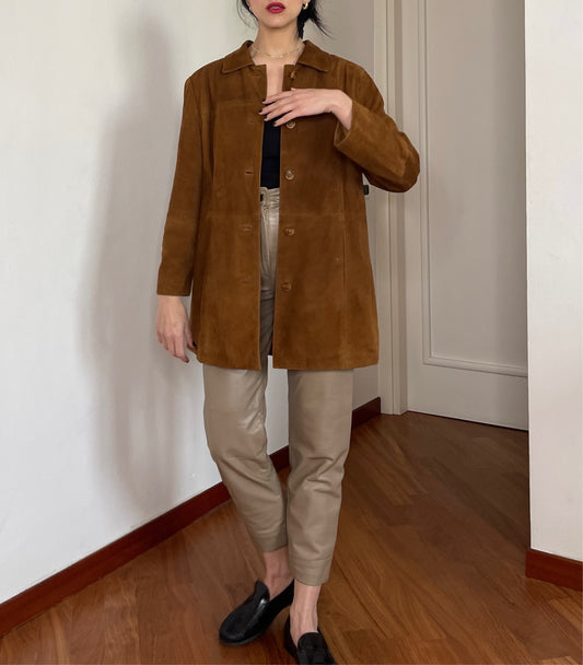 La giacca scamosciata