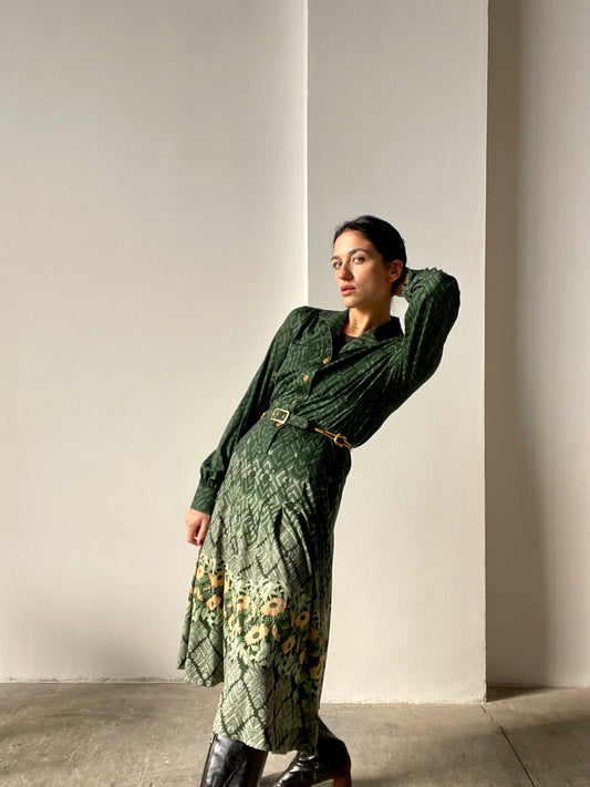 Mia signora, green dress