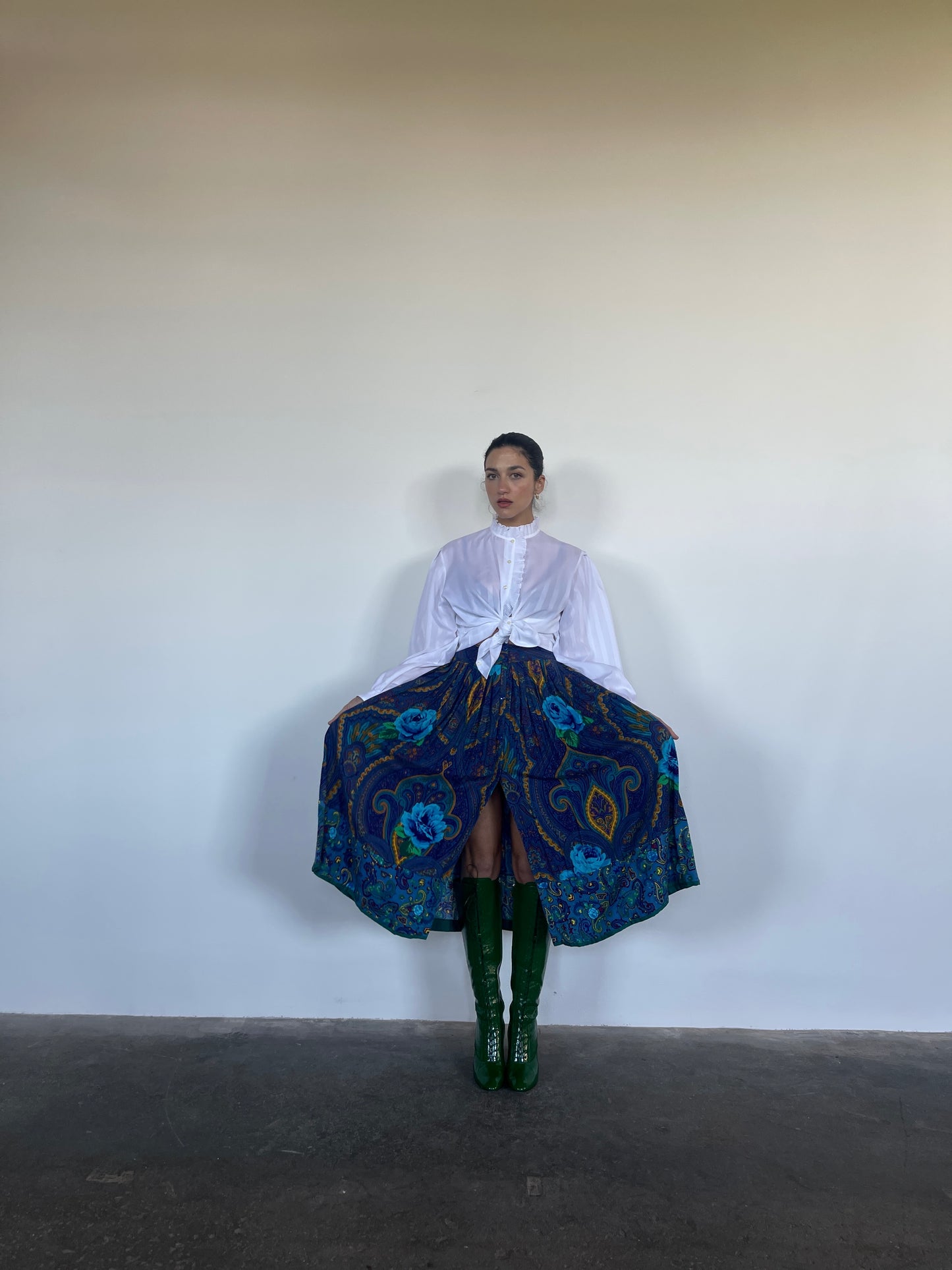 Kenzo flowers skirt