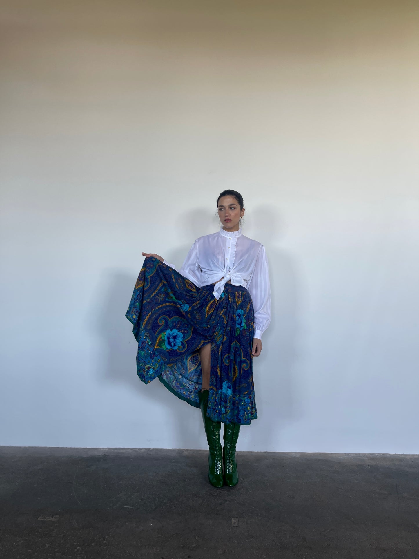 Kenzo flowers skirt