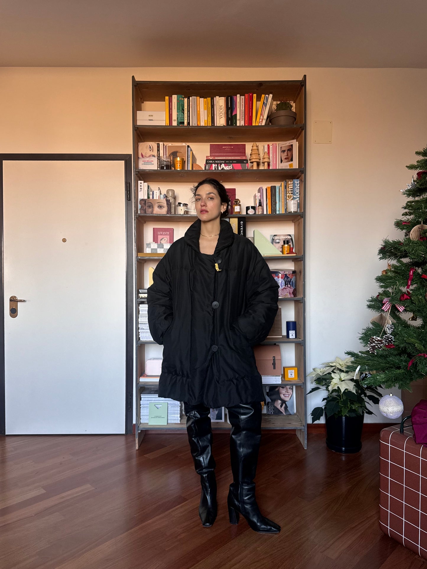 TER et BANTINE black puffer