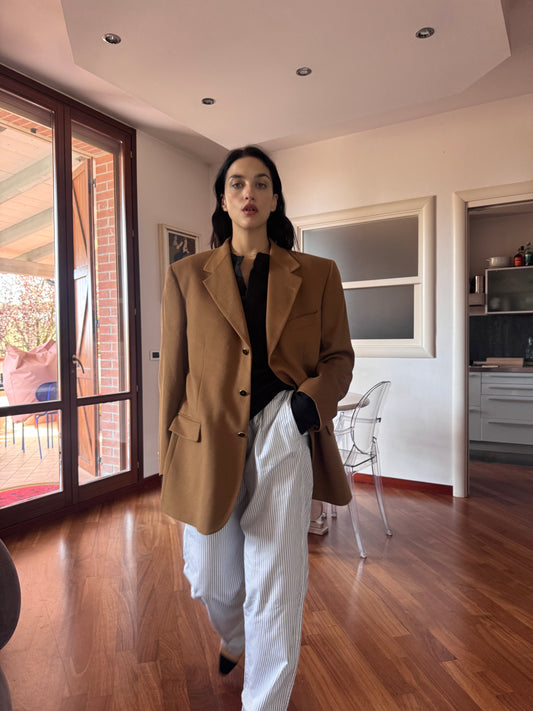 Pure cashmere blazer