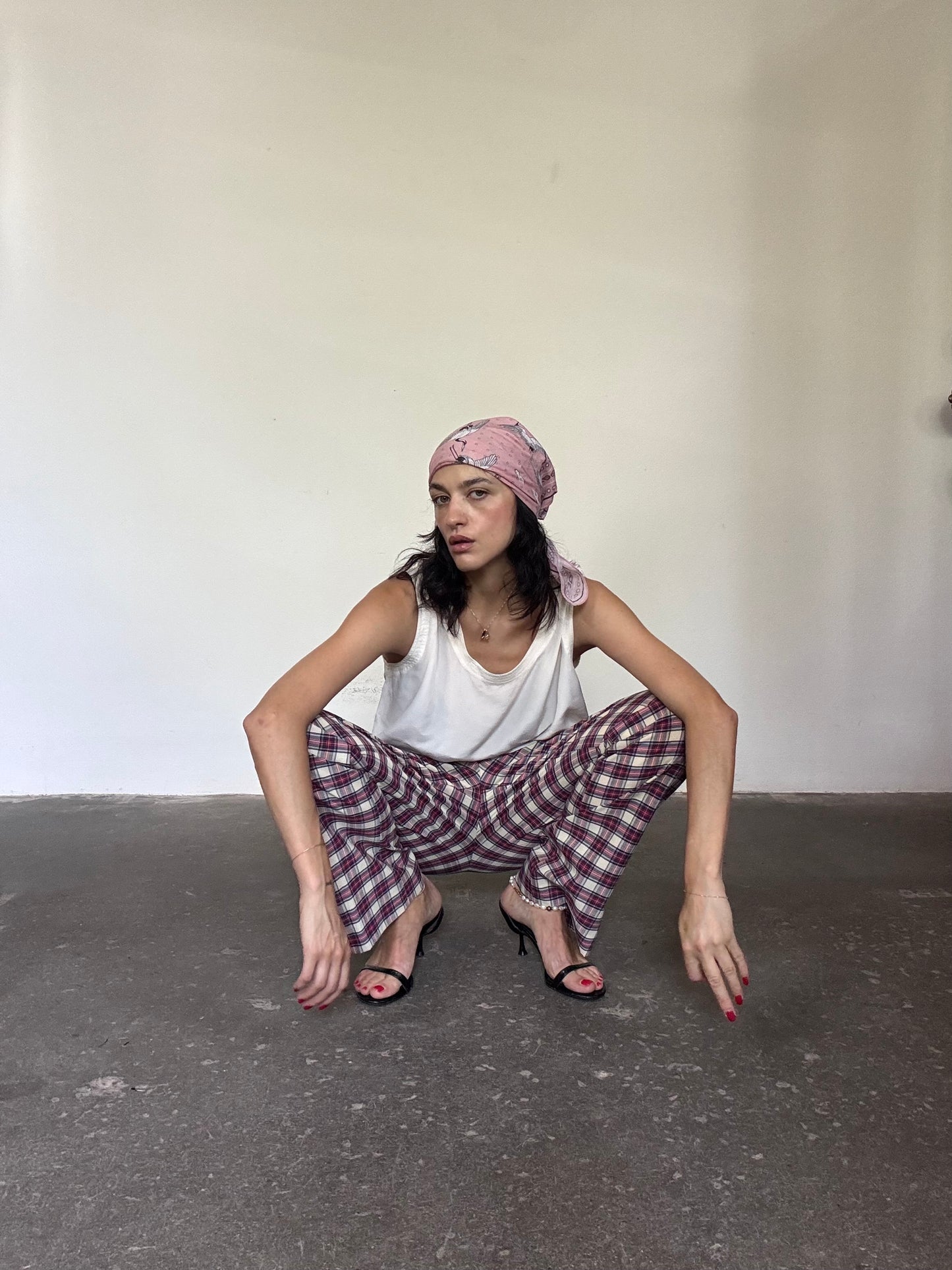 Check summer pants