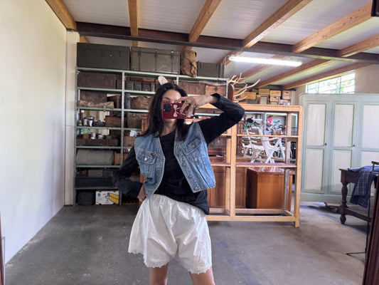 Denim vest