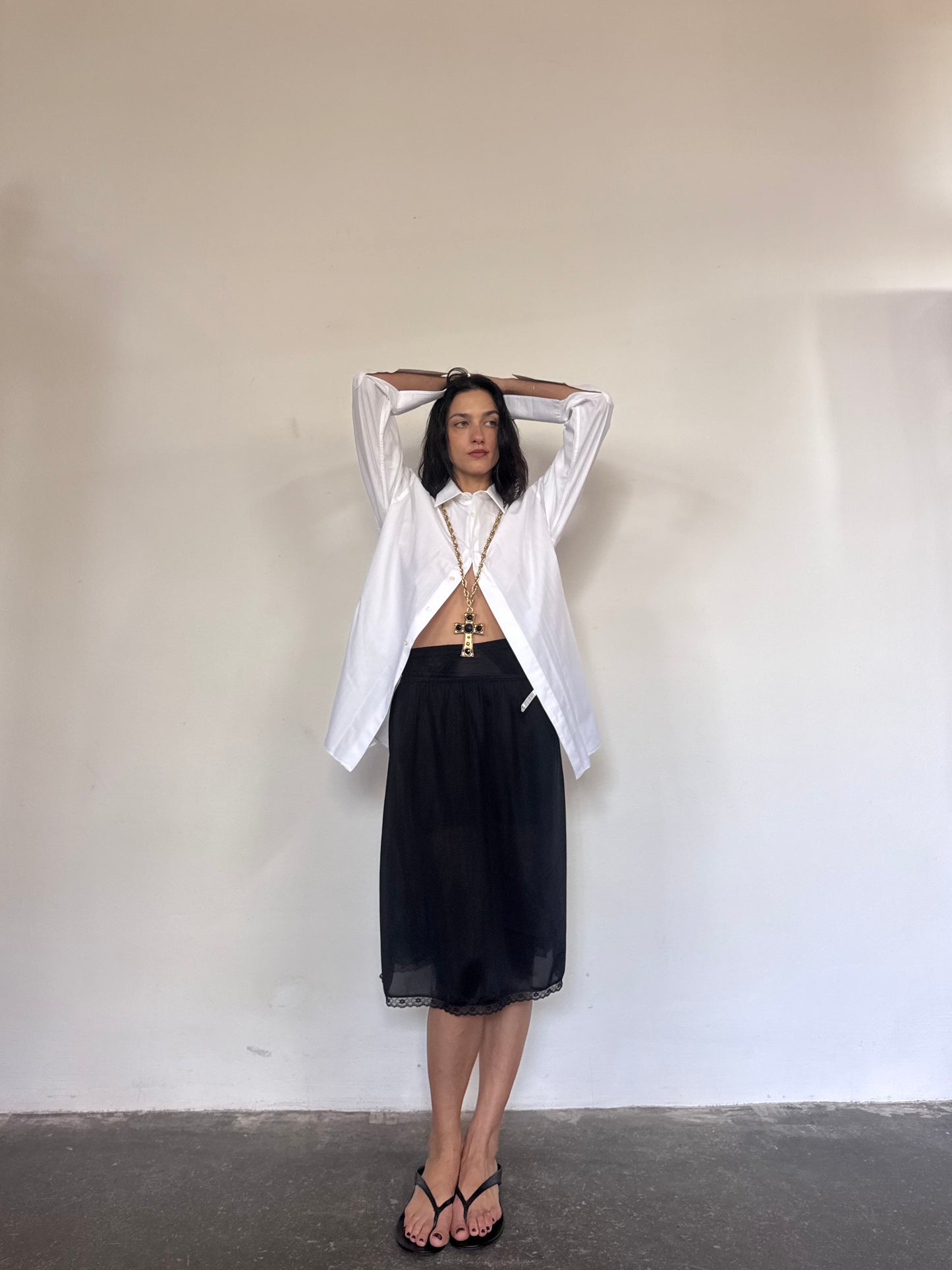 White wedding shirt