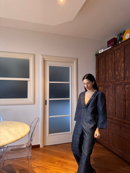 Archivio di Clio - tailoring silk jumpsuit