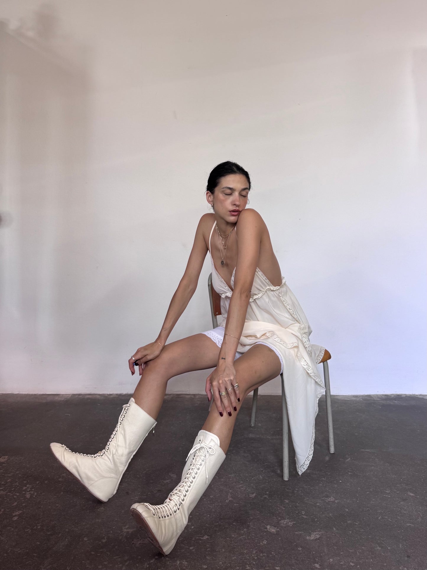 White nightgown