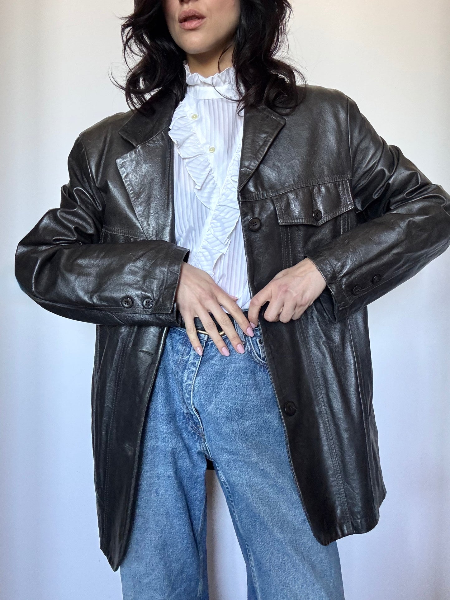 JJ Scott leather jacket