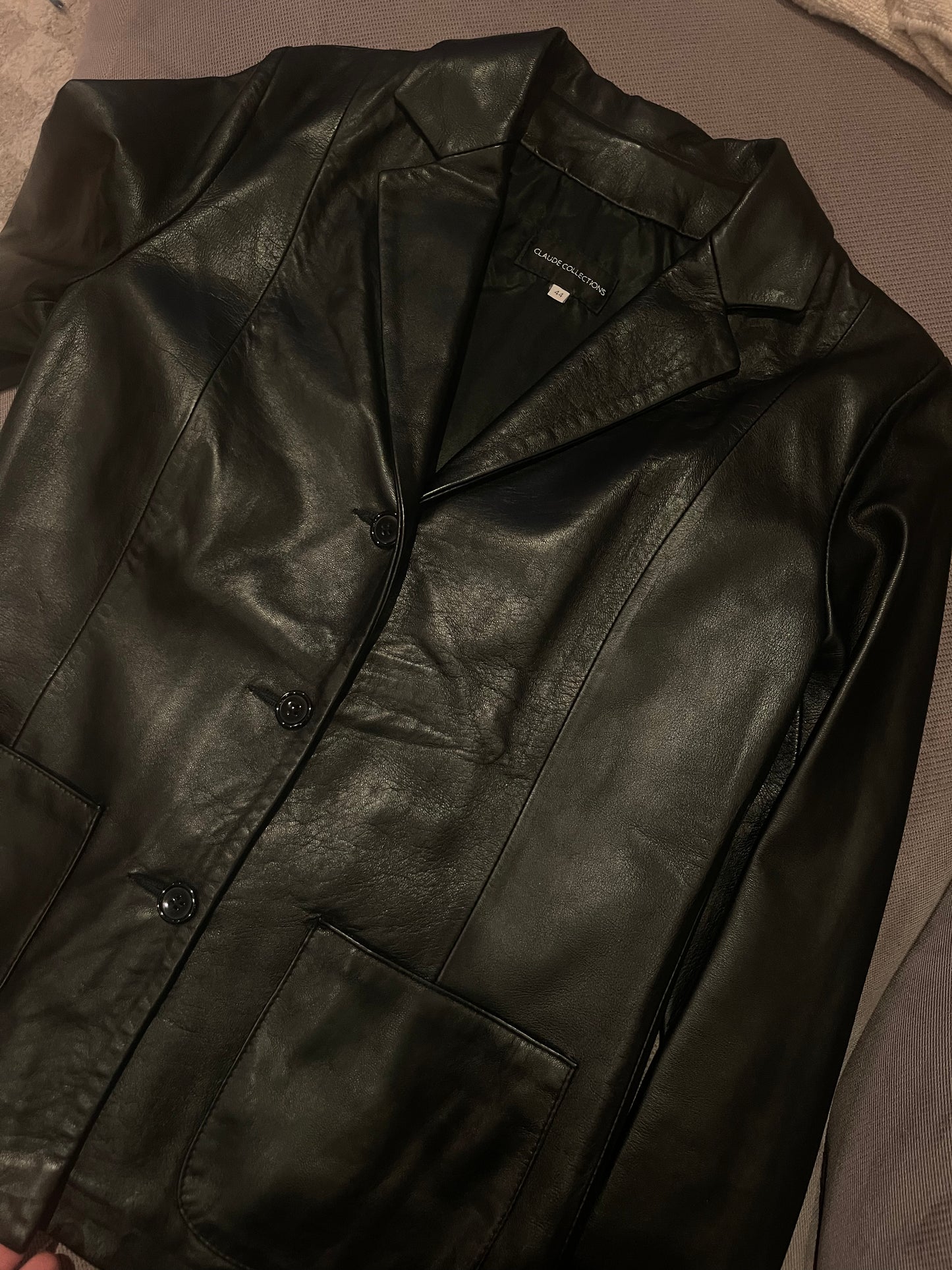 Indispensabile leather blazer