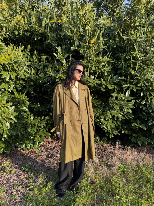 Mini pied de poule trenchcoat