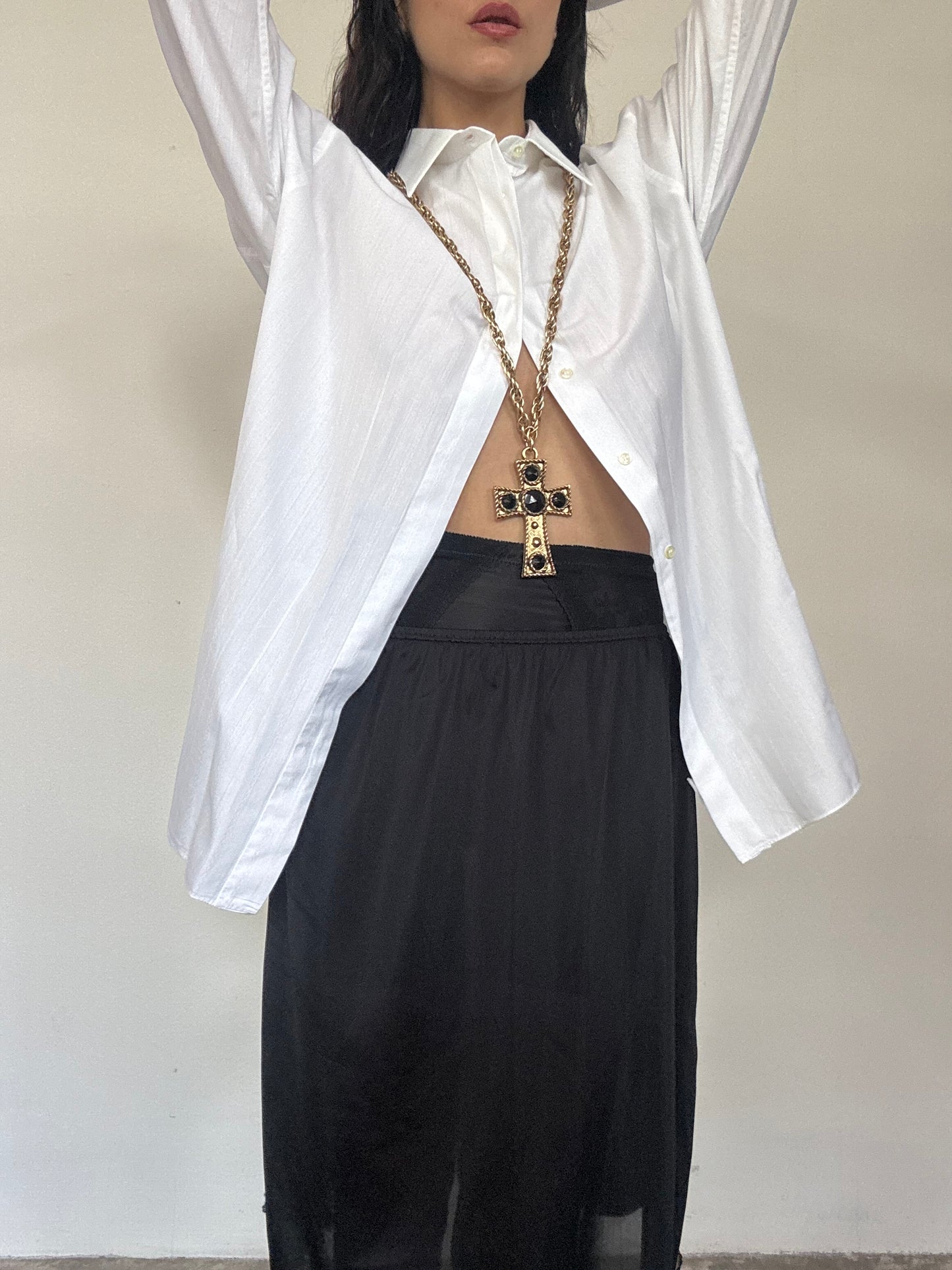 White wedding shirt