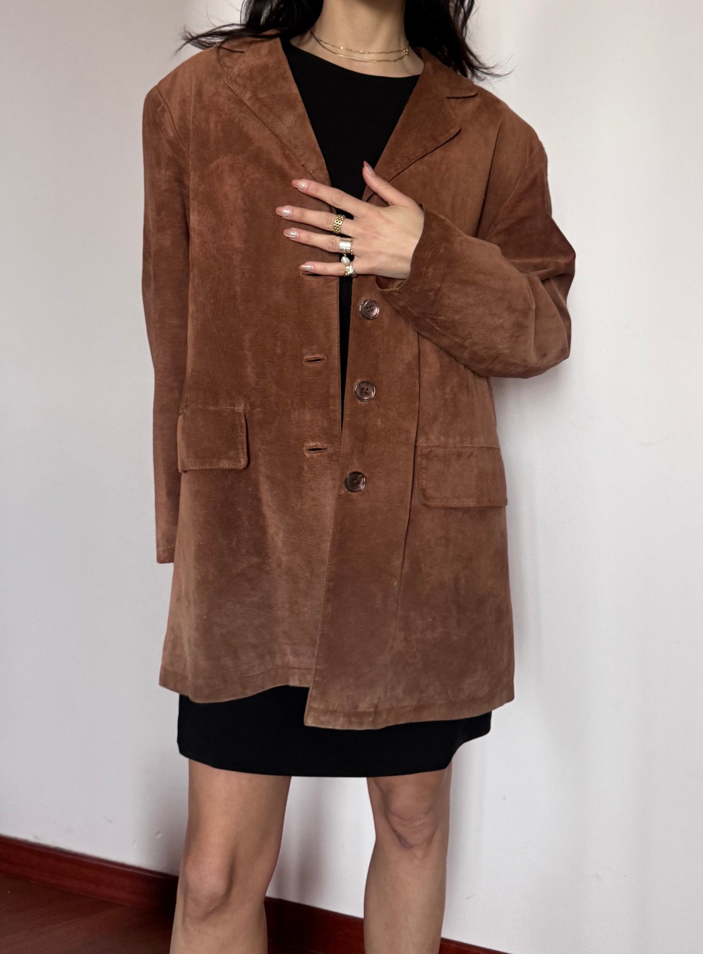 Alexa suede jacket