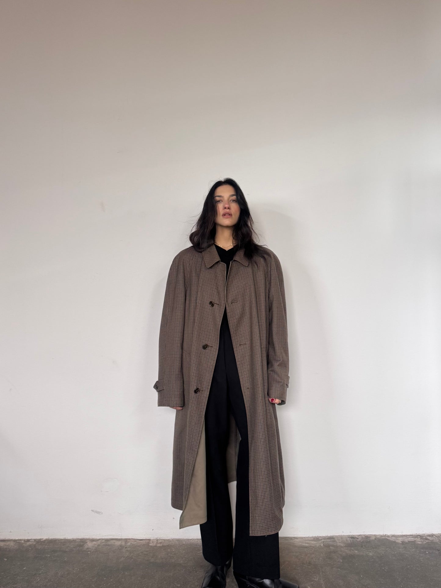 Edgar double trench coat