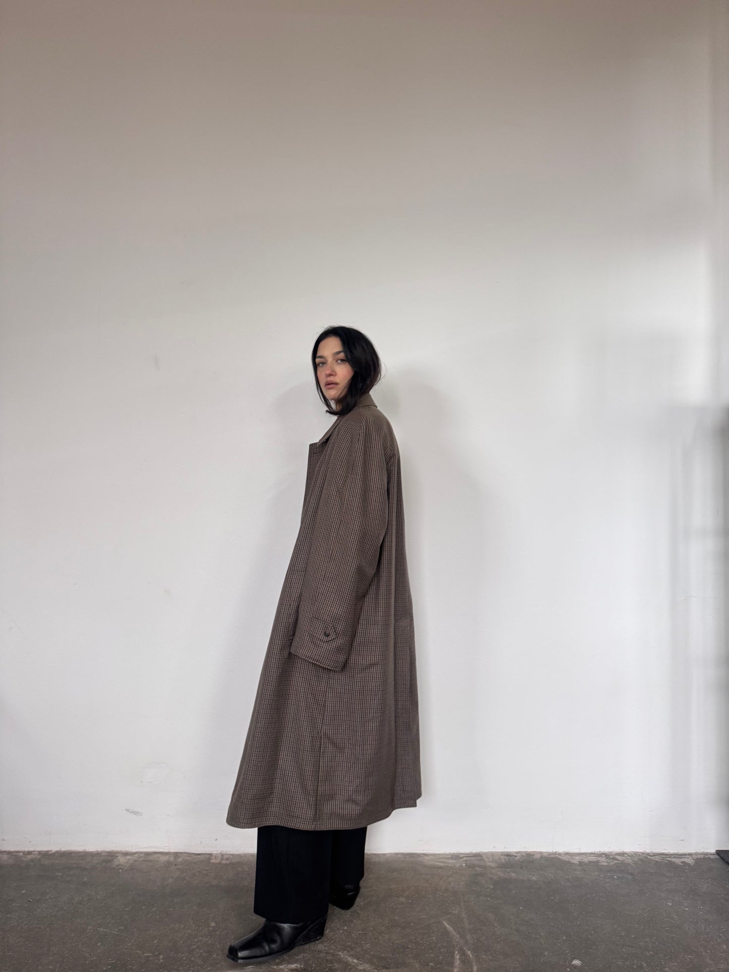 Edgar double trench coat