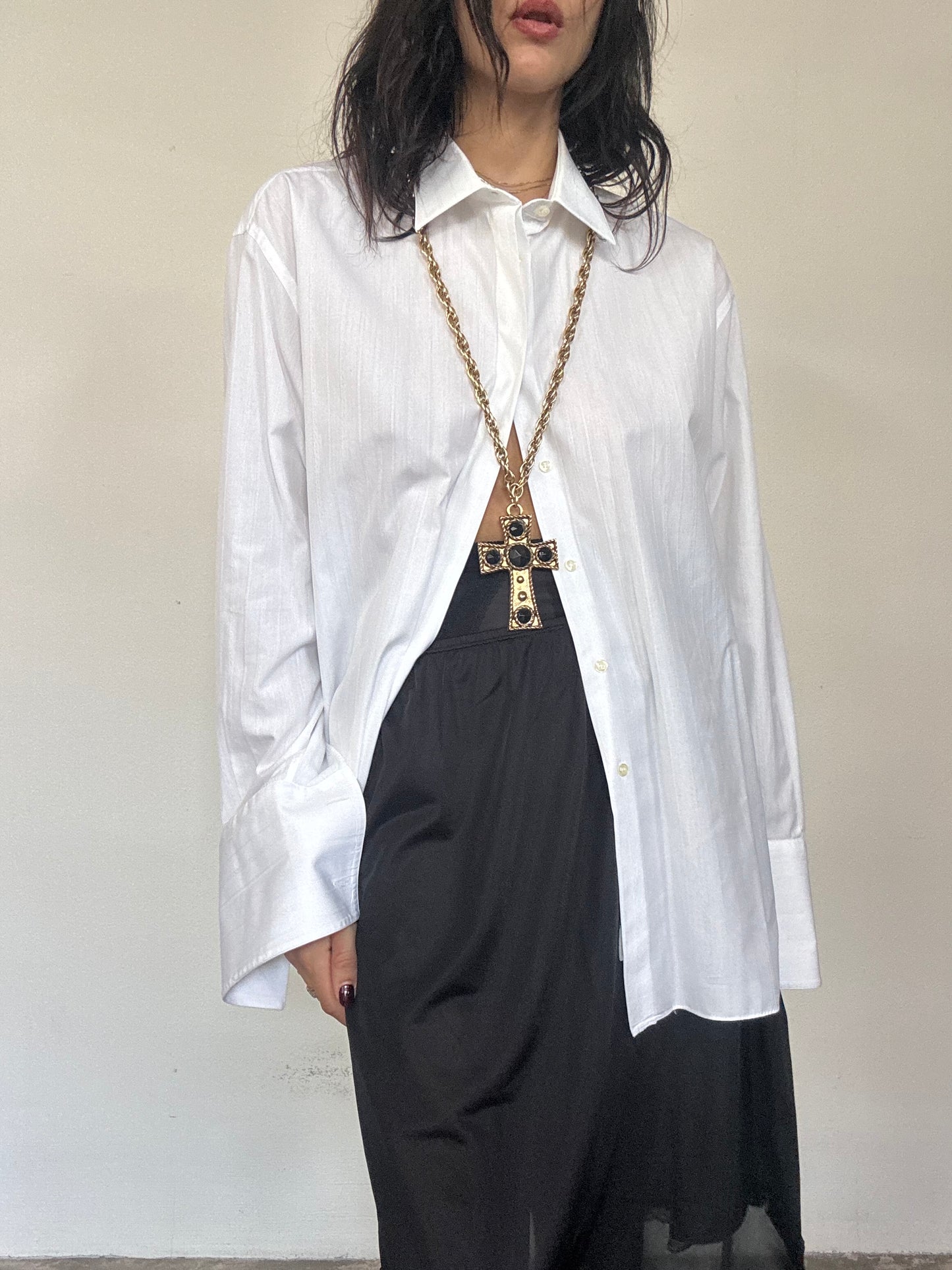 White wedding shirt