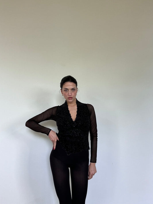 La notte-sparkling top