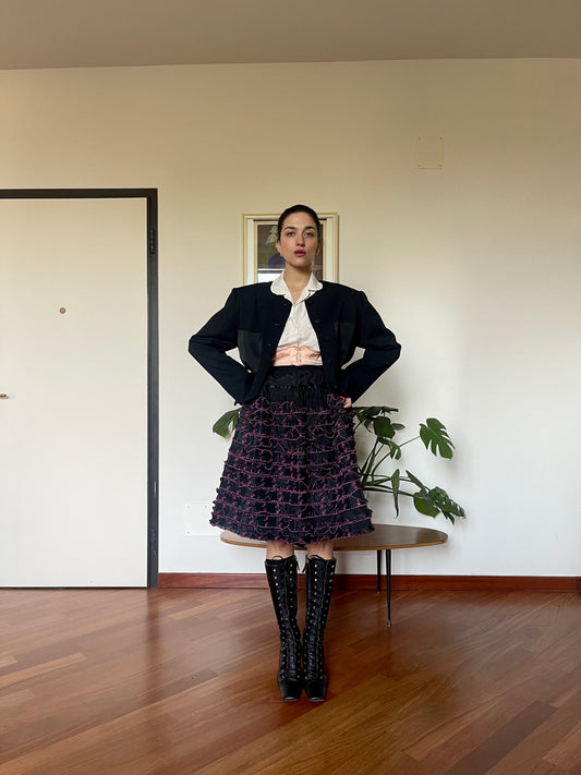 The doll skirt - fuxia