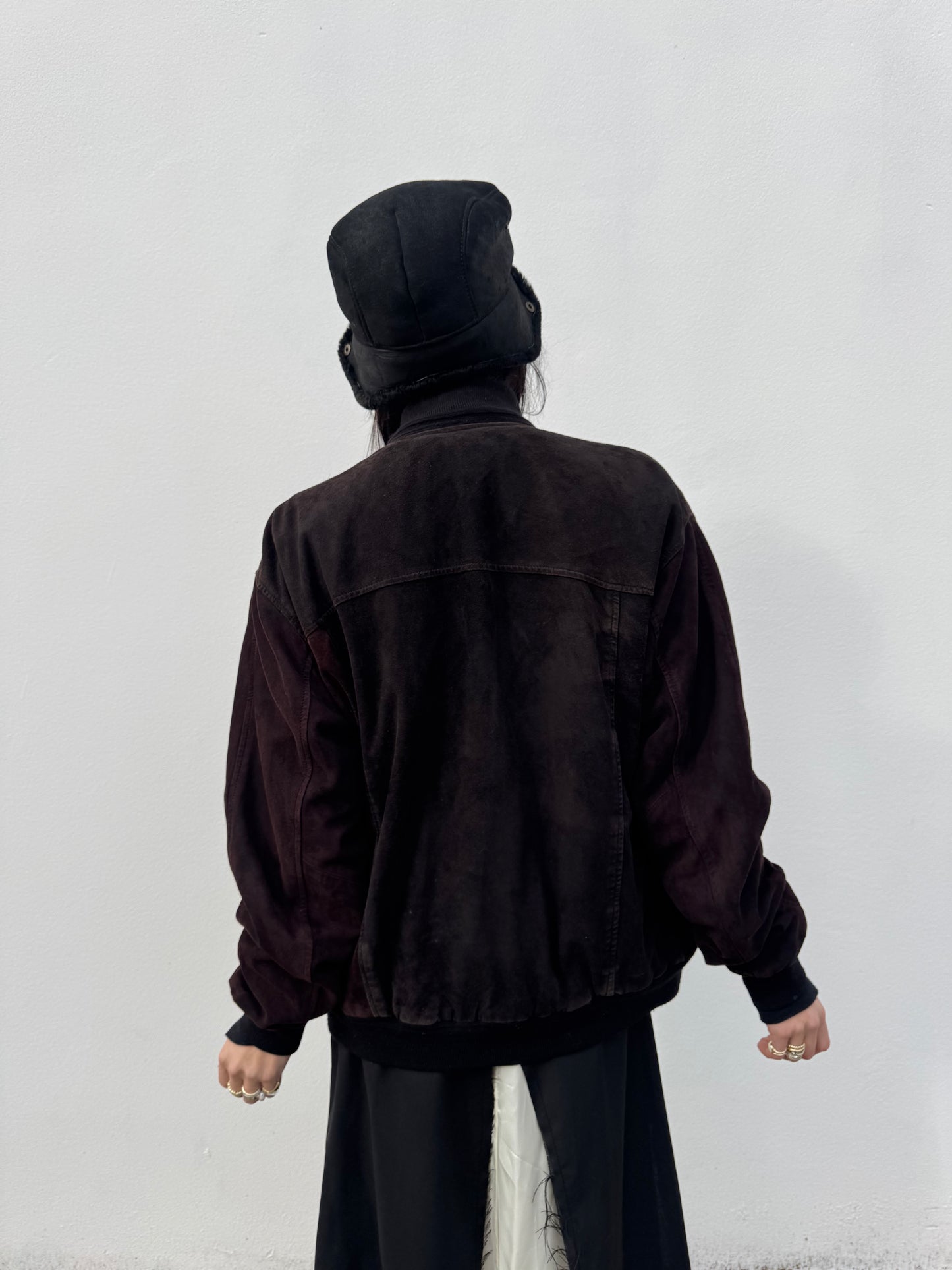 Choco suede jacket
