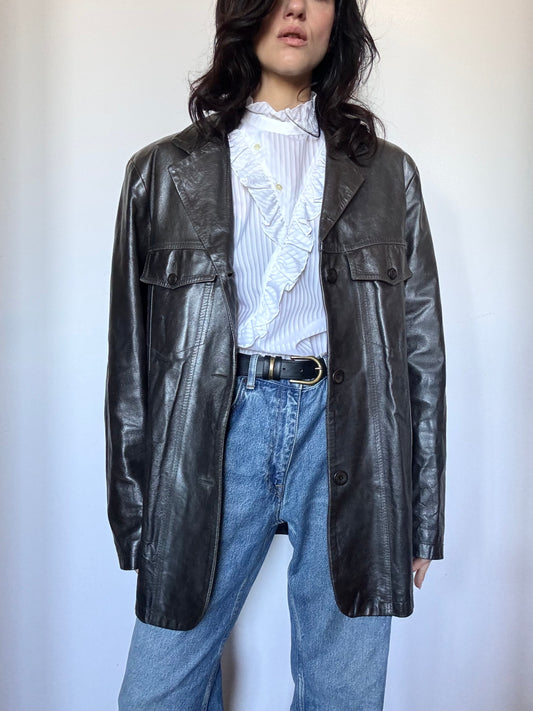 JJ Scott leather jacket