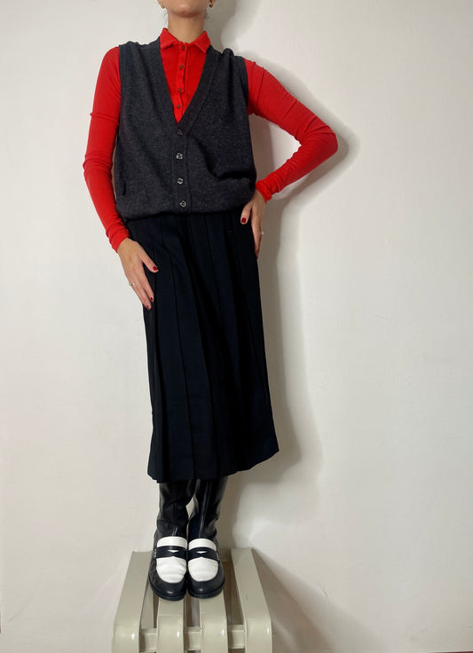 Not a black wool skirt