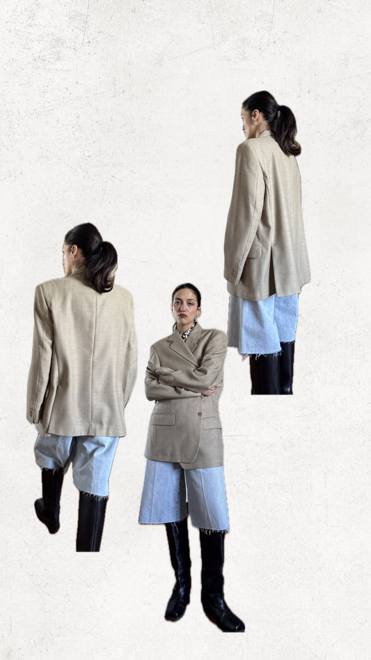 Melange blazer