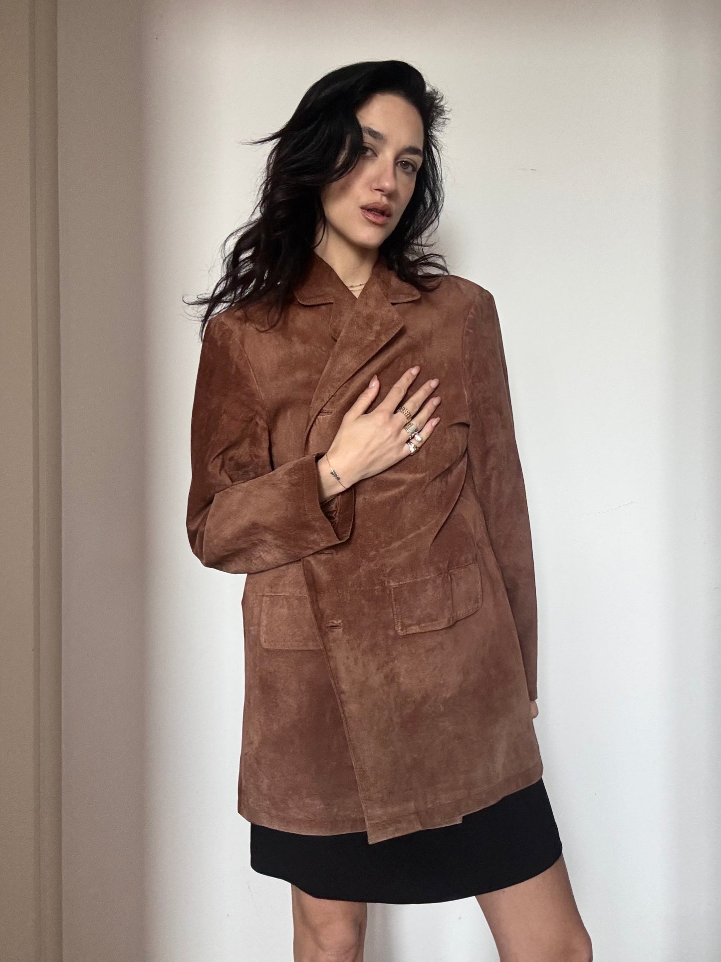 Alexa suede jacket