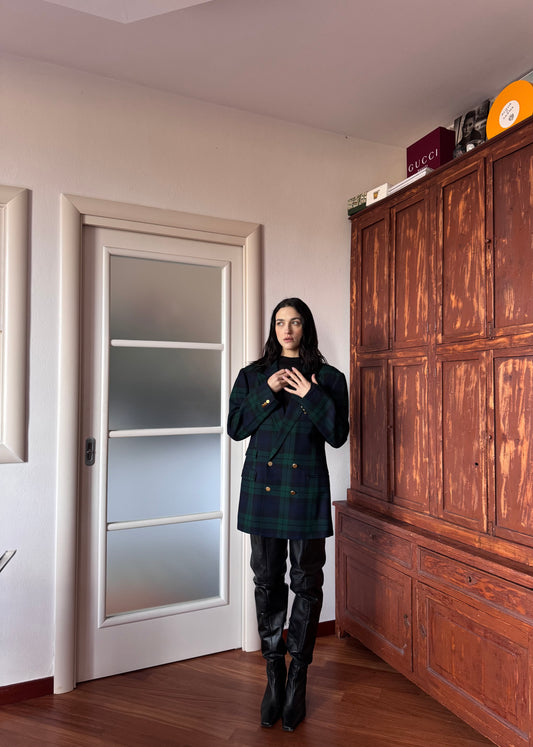 Archivio di Clio - the tartan blazer
